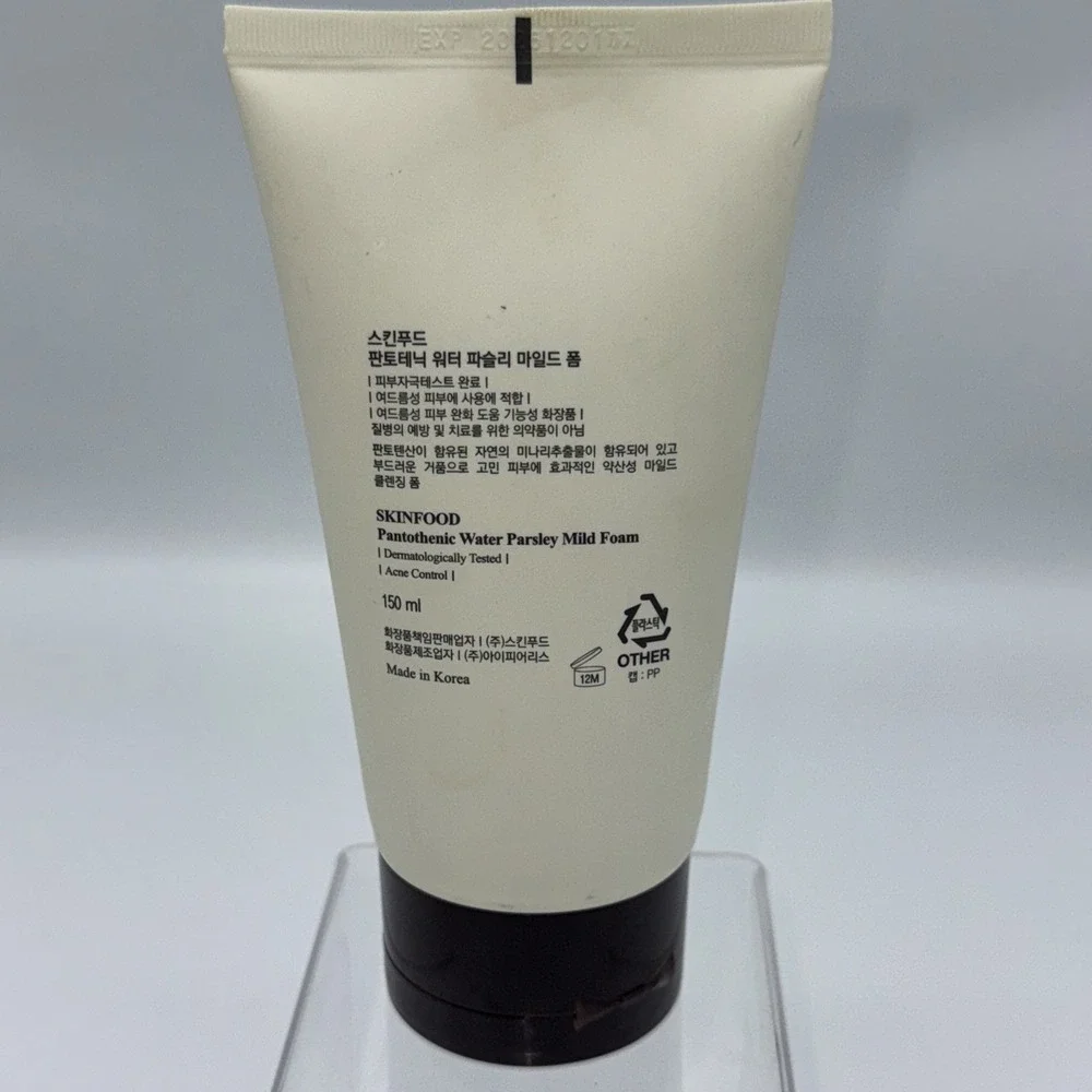 Skinfood Pantothenic Water Parsley Refresh Cleansing Foam 150mL / K-Beauty